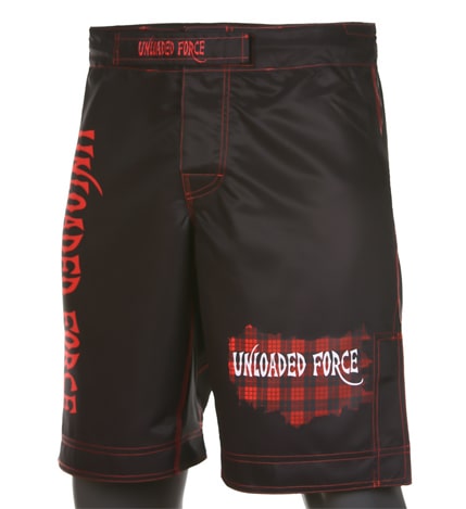 MMA Shorts Mens - Unloaded Force MMA - Grappling Shorts - Rashguard