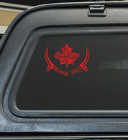 MMA Unloaded Force Decal Canada